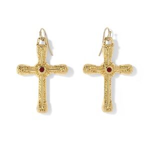 Vanessa Mooney Nova Cross Earrings
